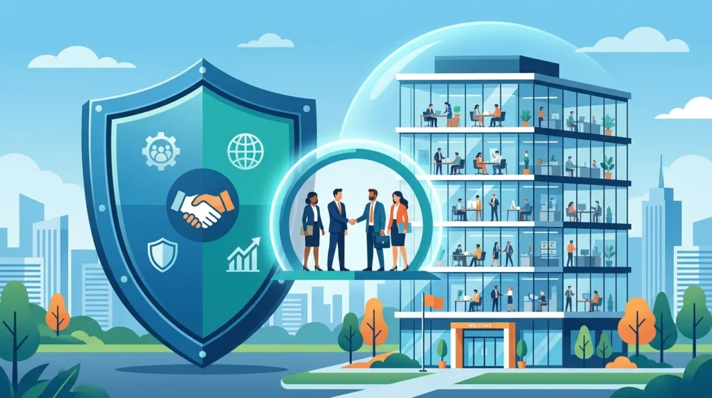Employer of Record compliance shield protecting a foreign enterprise with turnkey payroll, benefit administration, and labor liability shielding in Mexico